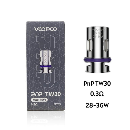 Voopoo - PNP TW30 Coil - 0.3 Ohm - PJW Vapes | Glasgow Vape Wholesaler