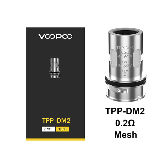 Voopoo - TPP DM2 Coil - 0.2 Ohm - PJW Vapes | Glasgow Vape Wholesaler