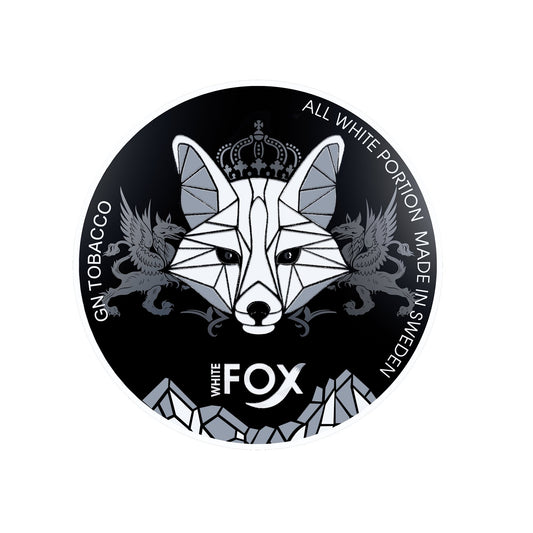 White Fox Pouches - Black Edition - PJW Vapes | Glasgow Vape Wholesaler