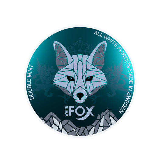 White Fox Pouches - Double Mint - PJW Vapes | Glasgow Vape Wholesaler