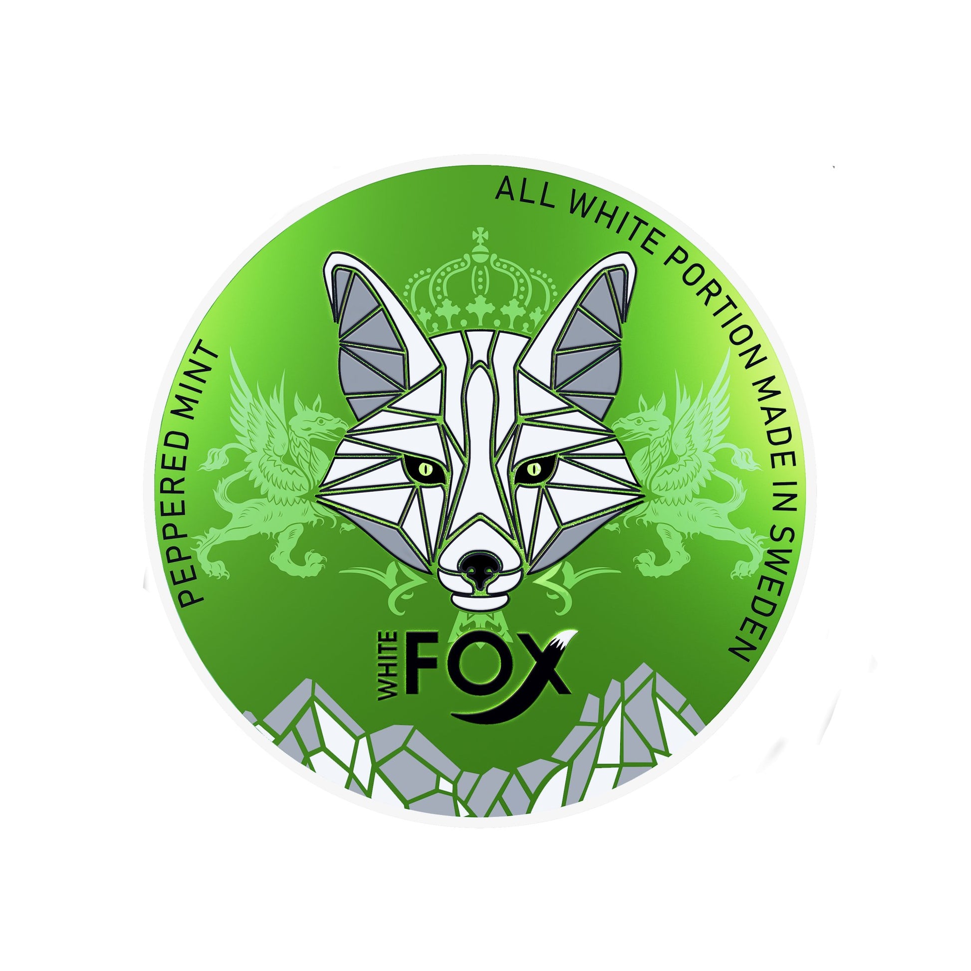 White Fox Pouches - Peppered Mint - PJW Vapes | Glasgow Vape Wholesaler