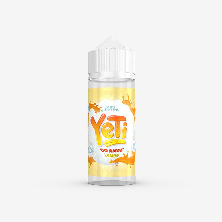 Yeti - 100ml - Orange Lemon - PJW Vapes | Glasgow Vape Wholesaler