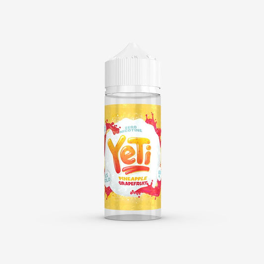 Yeti - 100ml - Pineapple Grapefruit - PJW Vapes | Glasgow Vape Wholesaler