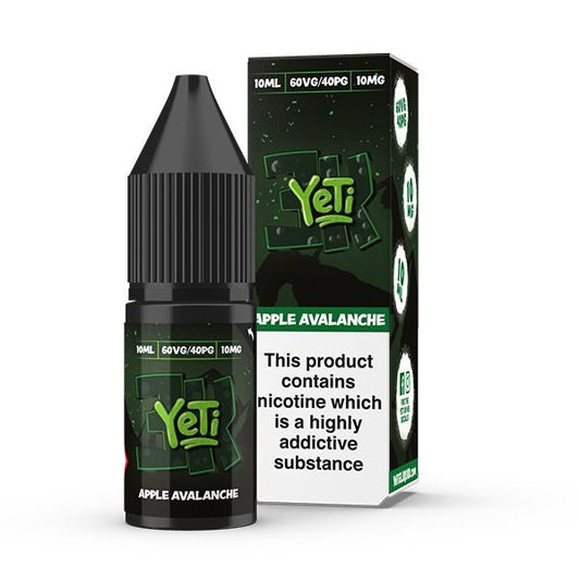 Yeti 3K Bar Salt - 10ml - Apple Avalanche - PJW Vapes | Glasgow Vape Wholesaler