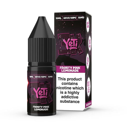 Yeti 3K Bar Salt - 10ml - Frosty Pink Lemonade - PJW Vapes | Glasgow Vape Wholesaler