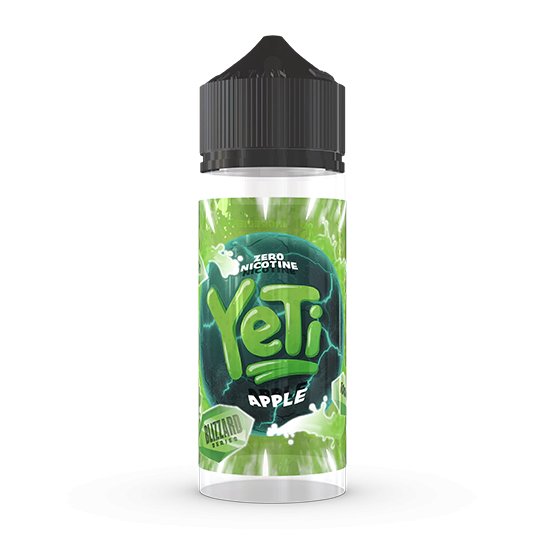 Yeti Blizzard - 100ml - Apple - PJW Vapes | Glasgow Vape Wholesaler