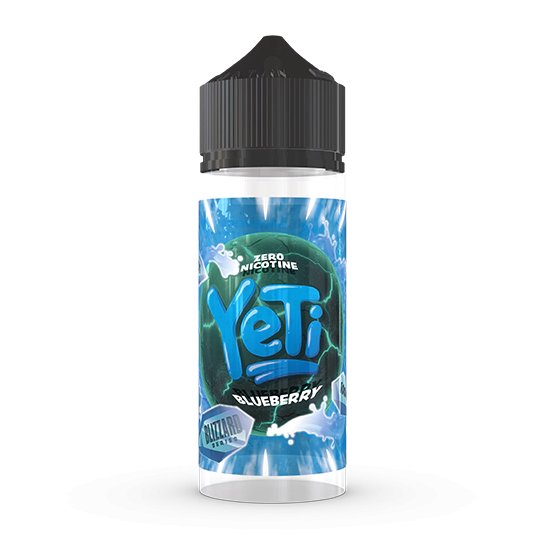 Yeti Blizzard - 100ml - Blueberry - PJW Vapes | Glasgow Vape Wholesaler