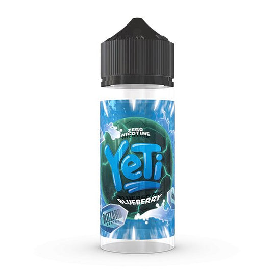 Yeti Blizzard - 100ml - Blueberry - PJW Vapes | Glasgow Vape Wholesaler