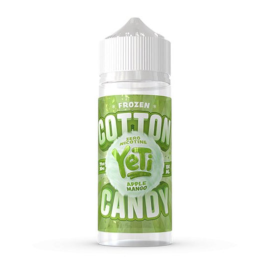 Yeti Frozen Cotton Candy - 100ml - Apple Mango - PJW Vapes | Glasgow Vape Wholesaler
