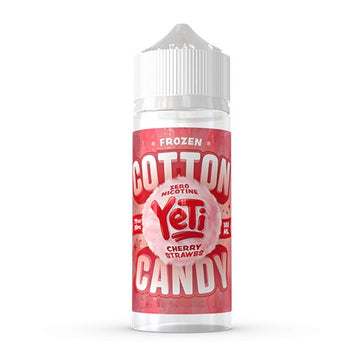 Yeti Frozen Cotton Candy - 100ml - Cherry Strawbs - PJW Vapes | Glasgow Vape Wholesaler