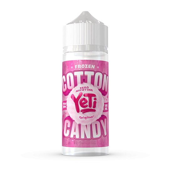 Yeti Frozen Cotton Candy - 100ml - Original - PJW Vapes | Glasgow Vape Wholesaler