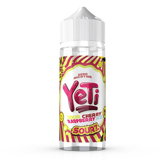 Yeti Sourz - 100ml - Cherry Raspberry Ice - PJW Vapes | Glasgow Vape Wholesaler
