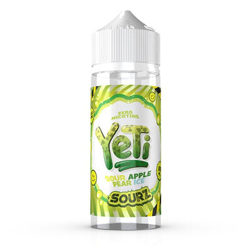 Yeti Sourz - 100ml - Sour Apple Pear Ice - PJW Vapes | Glasgow Vape Wholesaler