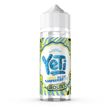 Yeti Sourz - 100ml - Sour Blue Raspberry ice - PJW Vapes | Glasgow Vape Wholesaler