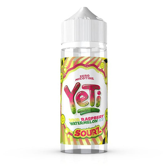 Yeti Sourz - 100ml - Sour Raspberry Watermelon Ice - PJW Vapes | Glasgow Vape Wholesaler