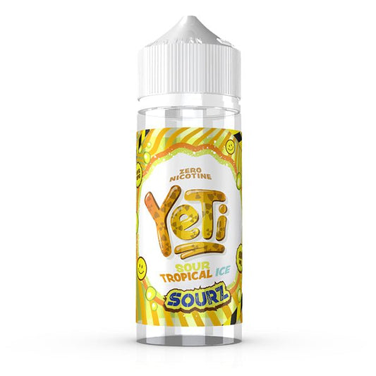 Yeti Sourz - 100ml - Sour Tropical Ice - PJW Vapes | Glasgow Vape Wholesaler