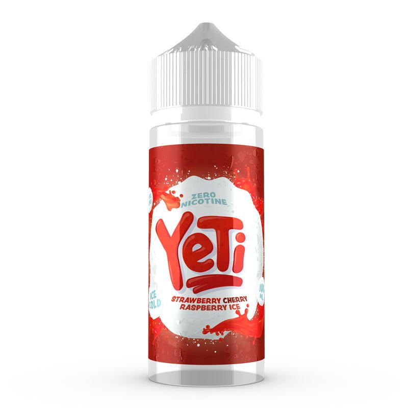 Yeti - Strawberry Cherry Raspberry Ice - PJW Vapes | Glasgow Vape Wholesaler