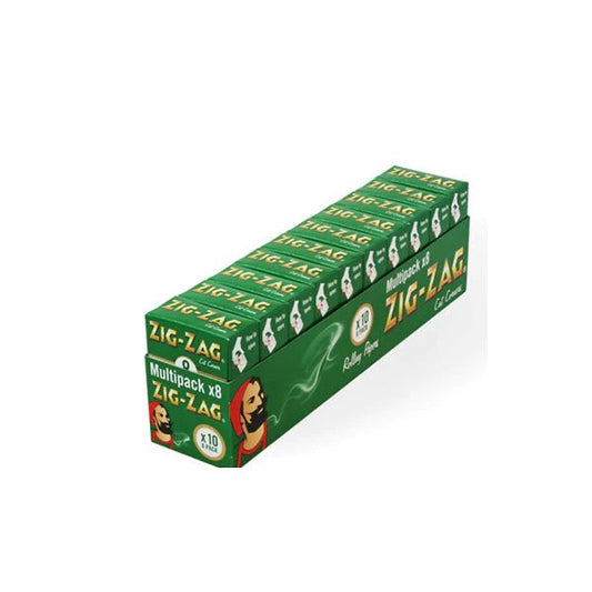 Zig-Zag - Green Papers - Regular - 10 Pack - PJW Vapes | Glasgow Vape Wholesaler