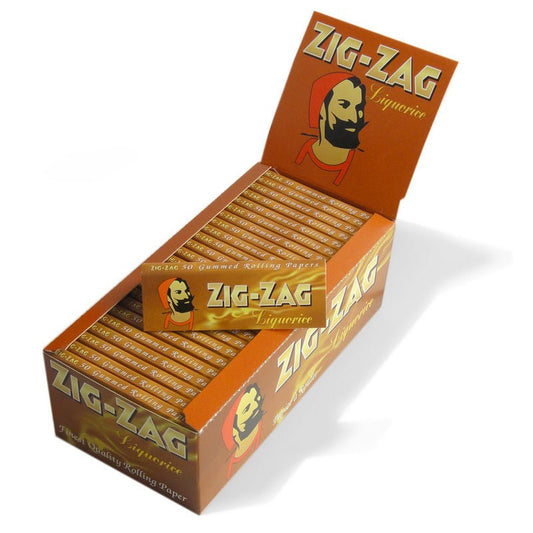 Zig-Zag - Liquorice Papers - Regular - PJW Vapes | Glasgow Vape Wholesaler
