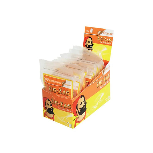 Zig-Zag - Regular Filter Tips - 100 - PJW Vapes | Glasgow Vape Wholesaler