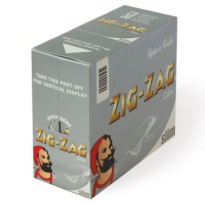Zig-Zag - Silver Papers - King Size Slim - PJW Vapes | Glasgow Vape Wholesaler