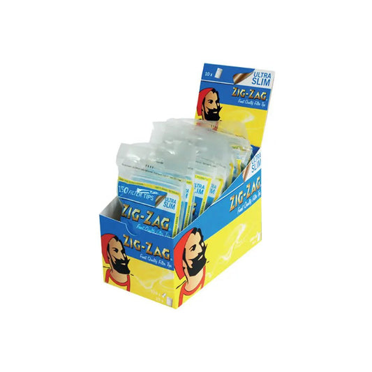 Zig-Zag - Ultra Slim Filter Tips - 150 - PJW Vapes | Glasgow Vape Wholesaler