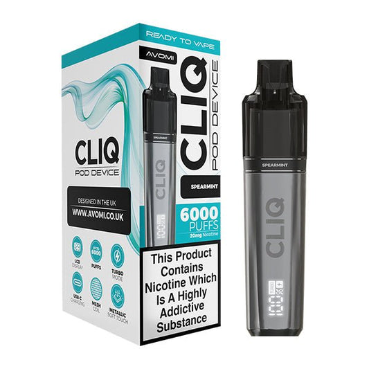 Avomi Cliq Kits - Spearmint - PJW Vapes | UK Leading Vape Wholesaler