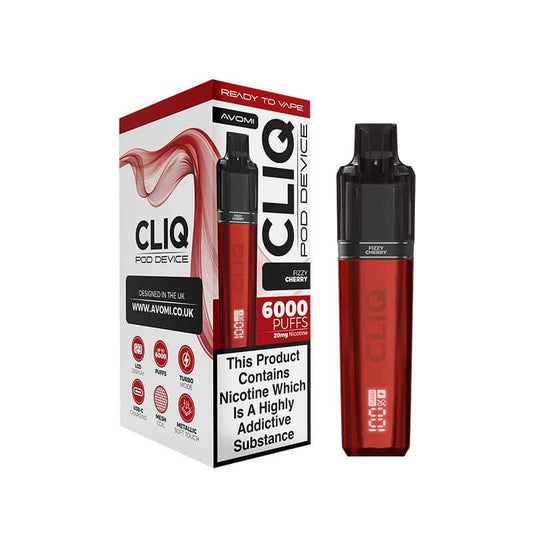 Avomi CLIQ Prefilled Pod Vape Kit - PJW Vapes | UK Leading Vape Wholesaler