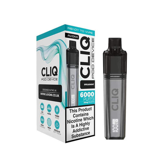 Avomi CLIQ Prefilled Pod Vape Kit - PJW Vapes | UK Leading Vape Wholesaler