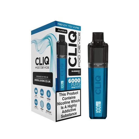 Avomi CLIQ Prefilled Pod Vape Kit - PJW Vapes | UK Leading Vape Wholesaler