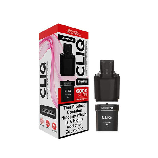 Avomi CLIQ Prefilled Vape Pod + Refill - PJW Vapes | UK Leading Vape Wholesaler