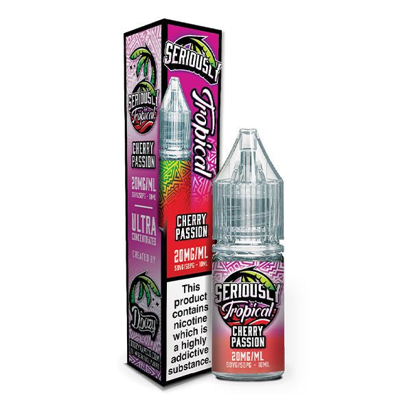 Doozy Seriously Tropical Nic Salt - Cherry Passion - PJW Vapes | UK Leading Vape Wholesaler