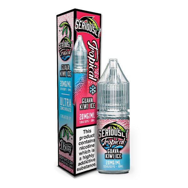 Doozy Seriously Tropical Nic Salt - Guava Kiwi Ice - PJW Vapes | UK Leading Vape Wholesaler