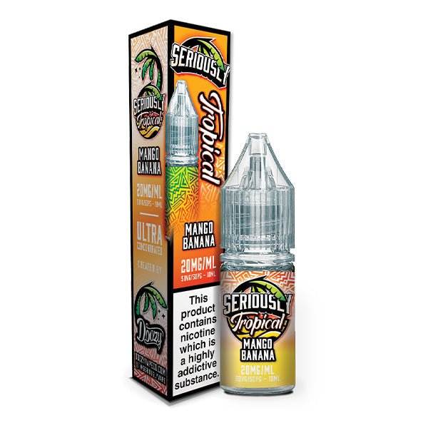 Doozy Seriously Tropical Nic Salt - Mango Banana - PJW Vapes | UK Leading Vape Wholesaler