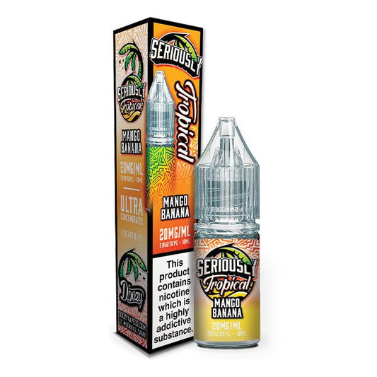 Doozy Seriously Tropical Nic Salt - Mango Banana - PJW Vapes | UK Leading Vape Wholesaler