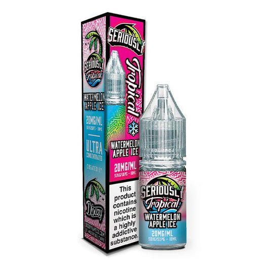 Doozy Seriously Tropical Nic Salt - Watermelon Apple Ice - PJW Vapes | UK Leading Vape Wholesaler