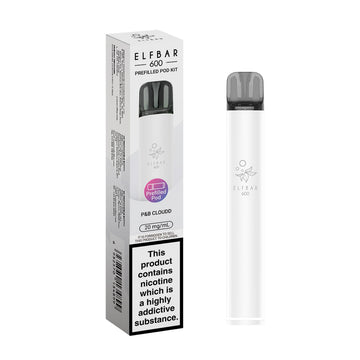 Elfbar 600 2025 Kit - P&B Cloudd - PJW Vapes | UK Leading Vape Wholesaler