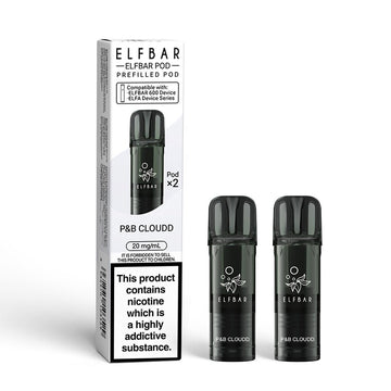 Elfbar 600 2025 Pods - P&B Cloudd - PJW Vapes | UK Leading Vape Wholesaler