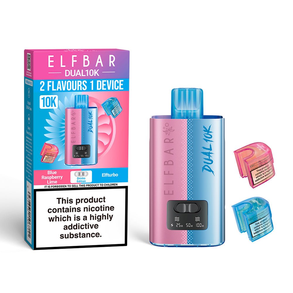 Elfbar Dual 10K - Drinks Edition - PJW Vapes | UK Leading Vape Wholesaler