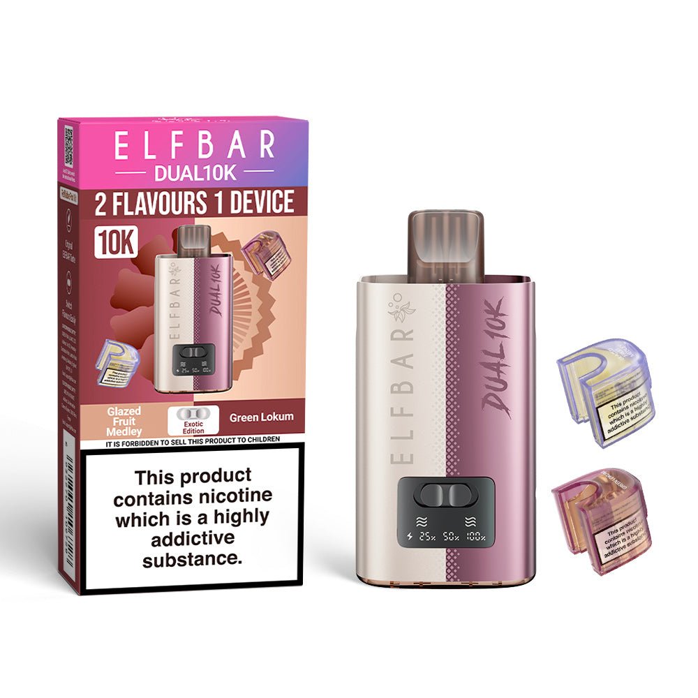 Elfbar Dual 10K - Exotic Edition - PJW Vapes | UK Leading Vape Wholesaler