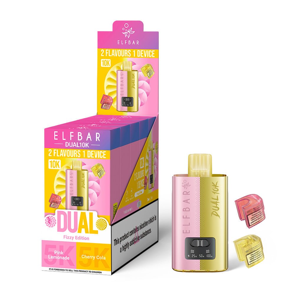 Elfbar Dual 10K - Fizzy Edition - PJW Vapes | UK Leading Vape Wholesaler