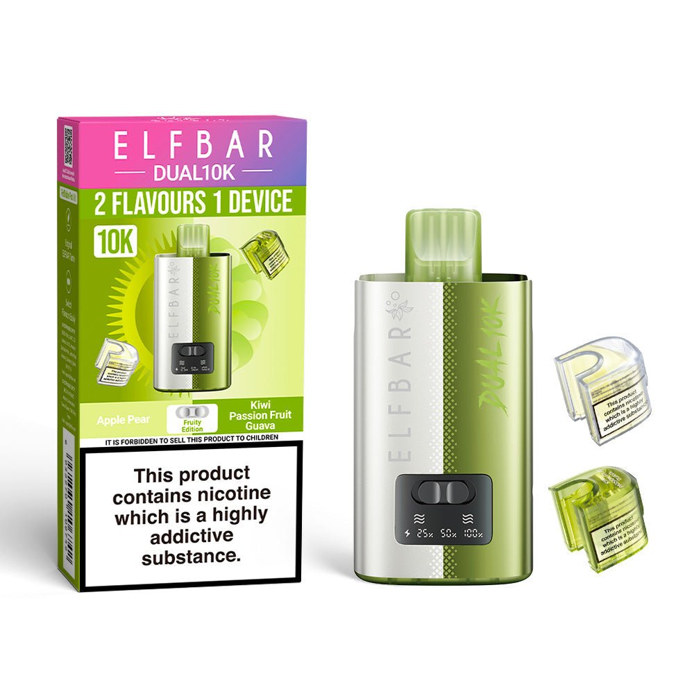 Elfbar Dual 10K - Fruity Edition - PJW Vapes | UK Leading Vape Wholesaler