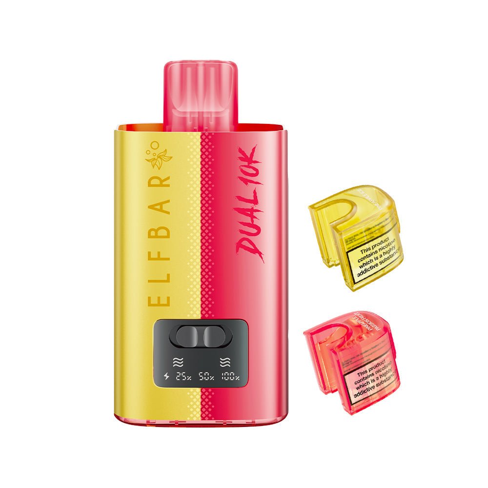 Elfbar Dual 10K - Pineapple Edition - PJW Vapes | UK Leading Vape Wholesaler