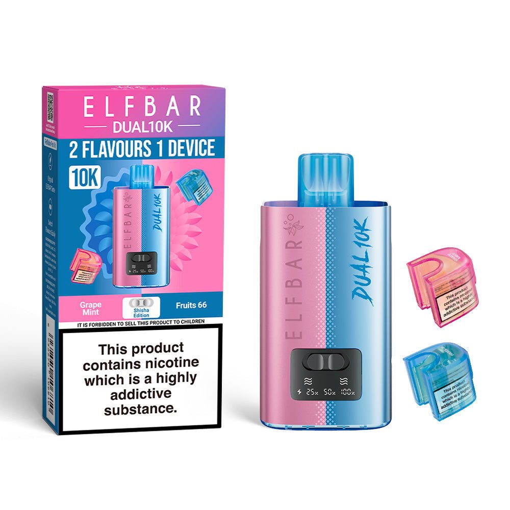 Elfbar Dual 10K - Shisha Edition - PJW Vapes | UK Leading Vape Wholesaler