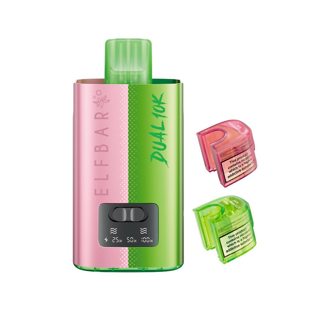 Elfbar Dual 10K - Strawberry Edition - PJW Vapes | UK Leading Vape Wholesaler