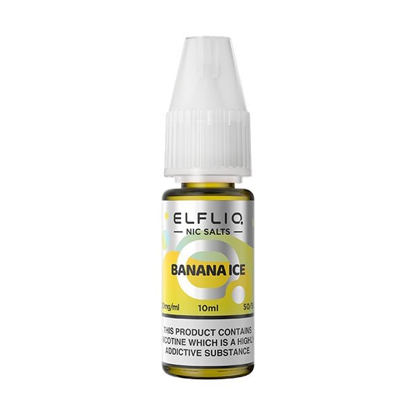 Elfliq Nic Salt - Banana - PJW Vapes | UK Leading Vape Wholesaler