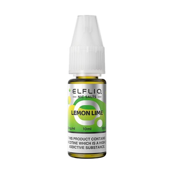 Elfliq Nic Salt - Lemon Lime - PJW Vapes | UK Leading Vape Wholesaler