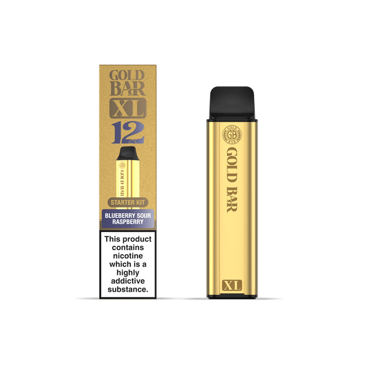 Gold Bar XL Kit - Blueberry Sour Raspberry - PJW Vapes | UK Leading Vape Wholesaler