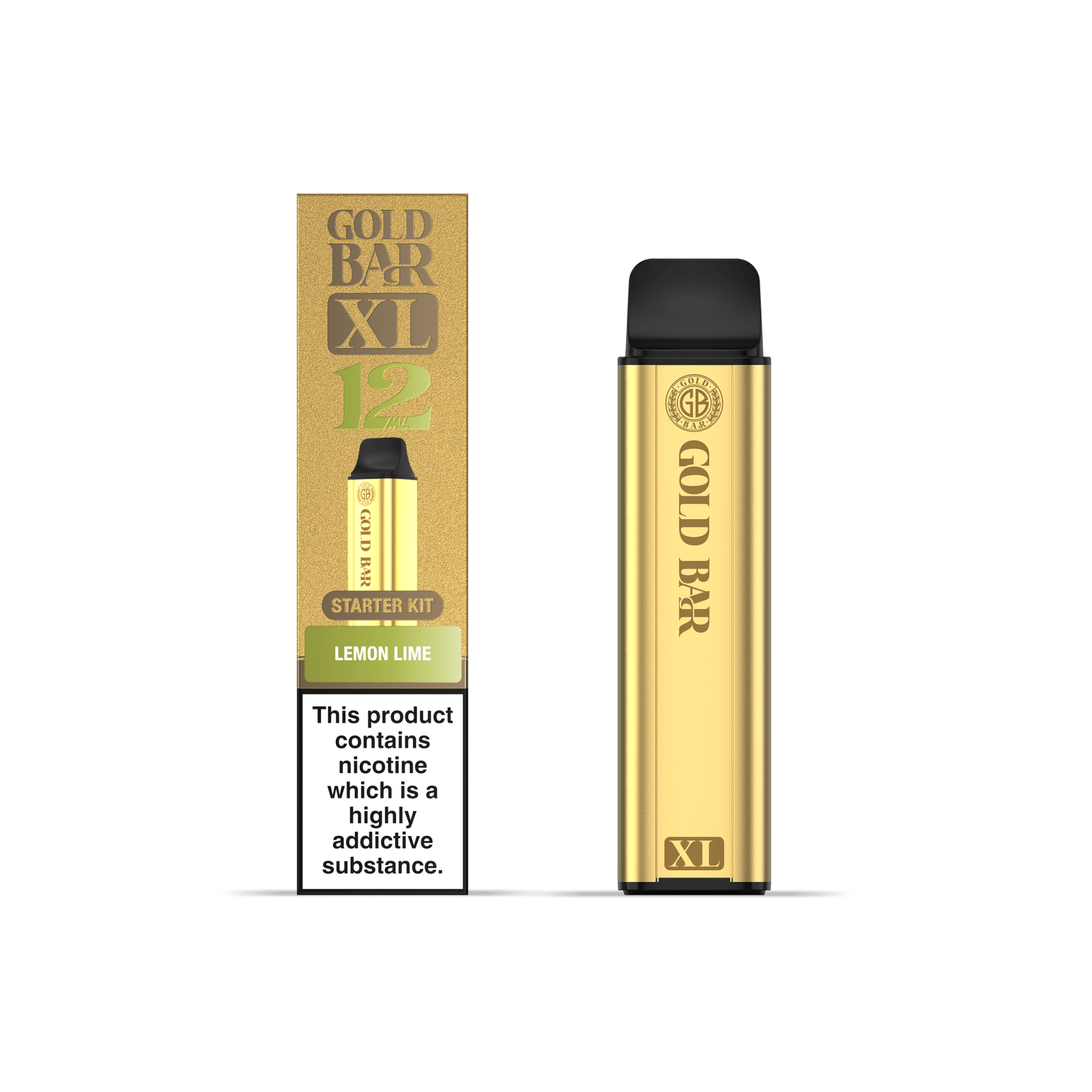Gold Bar XL Kit - Lemon Lime - PJW Vapes | UK Leading Vape Wholesaler