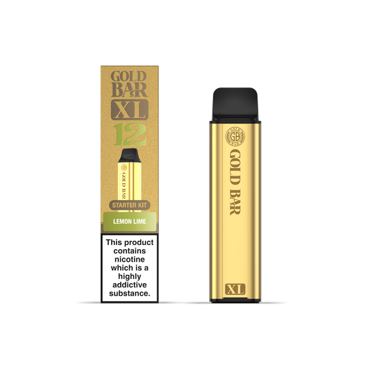 Gold Bar XL Kit - Lemon Lime - PJW Vapes | UK Leading Vape Wholesaler